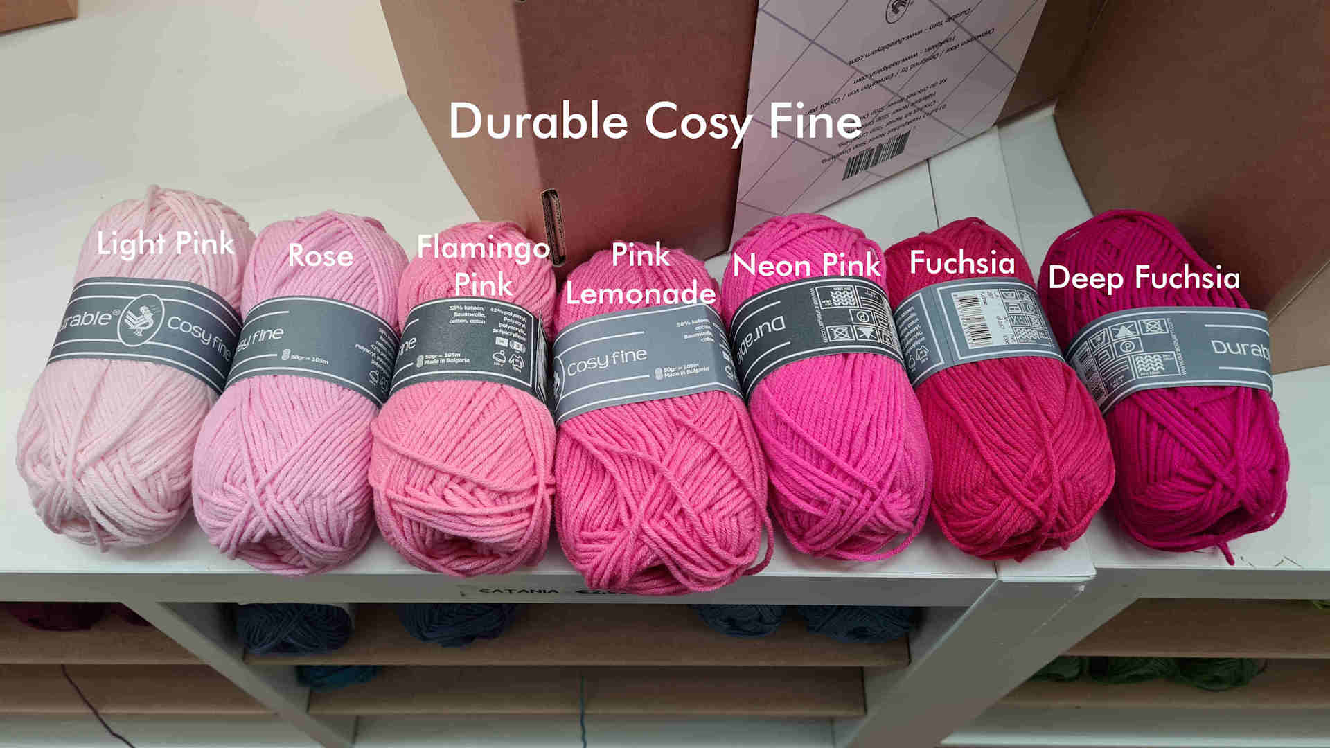 Durable Cosy Fine roze kleuren